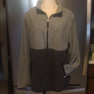 MENS SIZE LARGE DSG PULLOVER SWEATSHIRT 1/2 ZIP